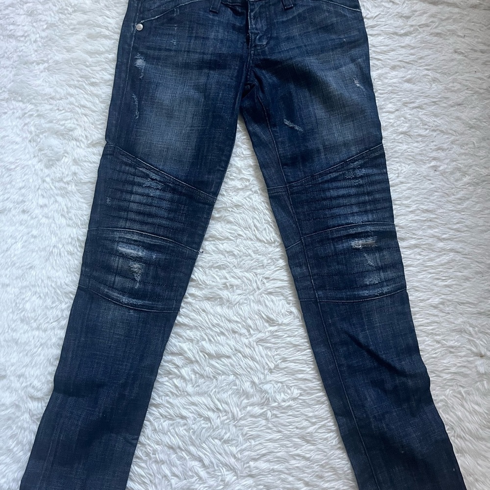 Rock & Republic Dark Blue Straight Leg Jeans